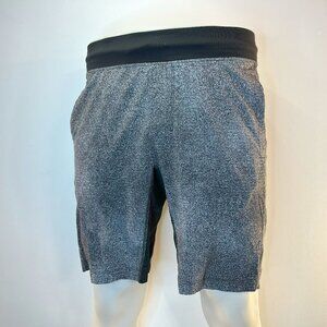 Lululemon Men's Grey Blend 9" Linerless Shorts - Size Medium